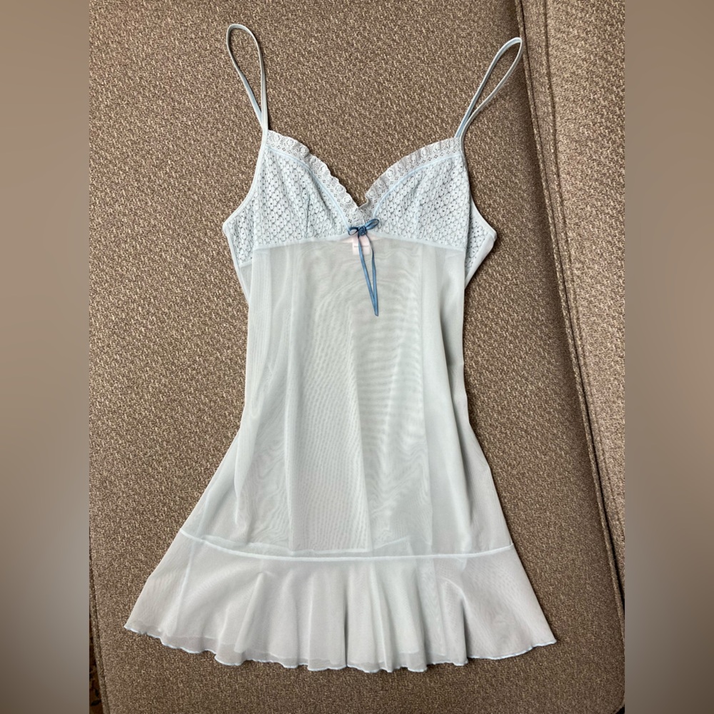Victorias Secret Baby Blue Lingerie